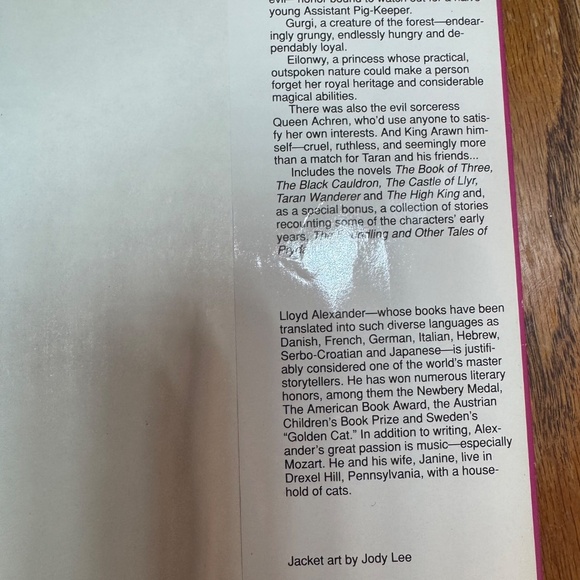 The Prydain Chronicles Hard Back Book - Picture 5 of 5